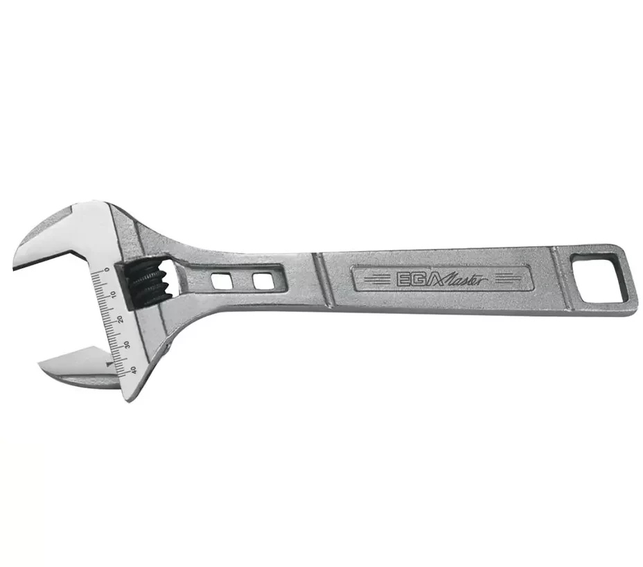 Adjustable wrench wide opening titacrom